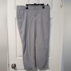 Tommy Hilfiger Soft Striped Cropped Pants